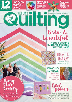 Picture for article Love Patchwork & Quilting MagazineISSUE 121