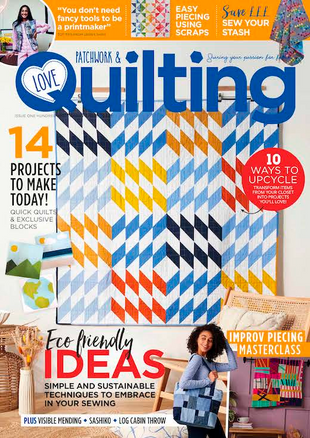 Picture for article Love Patchwork & Quilting MagazineISSUE 123
