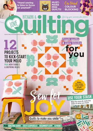 Picture for article Love Patchwork & Quilting MagazineISSUE 124