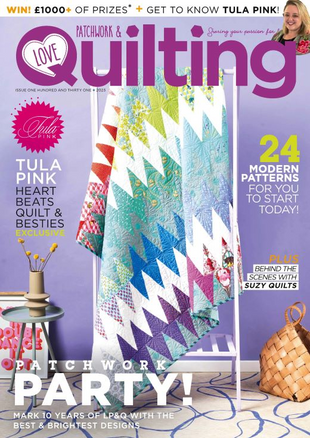 Picture for article Love Patchwork & Quilting MagazineISSUE 131
