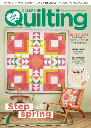 Picture for article Love Patchwork & Quilting Magazine - ISSUE 135