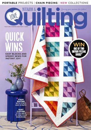 Picture for article Love Patchwork & Quilting Magazine - ISSUE 139