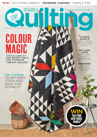 Picture for article Love Patchwork & Quilting Magazine - ISSUE 144