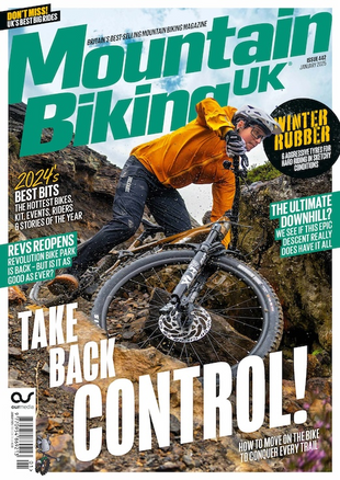 Picture for article Mountain Biking UK magazine January2025 - Issue 442