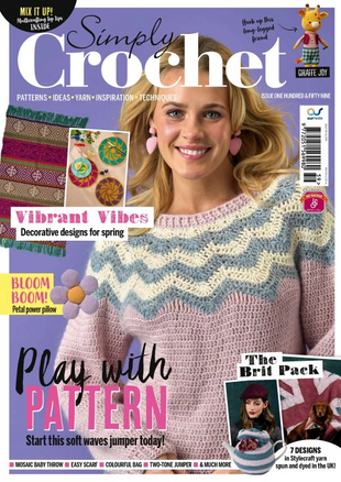 Picture for article Simply Crochet Magazine ISSUE 159