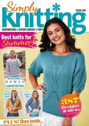 Picture for article Simply Knitting Magazine August 2023