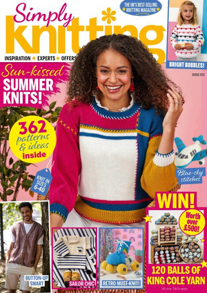 Simply Knitting Magazine August 2024