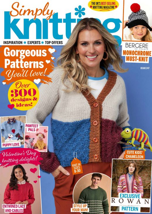 Picture for article Simply Knitting Magazine February 2024