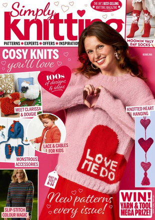 Picture for article Simply Knitting Magazine Issue 260