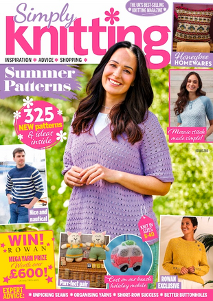 Picture for article Simply Knitting Magazine Issue 266