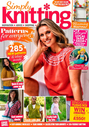 Picture for article Simply Knitting Magazine Issue 267