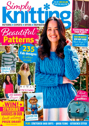 Picture for article Simply Knitting Magazine Issue 268