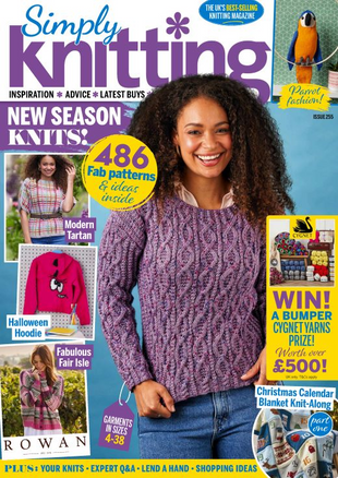 Picture for article Simply Knitting Magazine October 2024