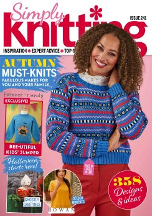 Picture for article Simply Knitting Magazine September 2023