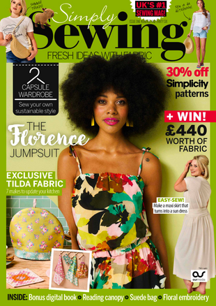 Picture for article Simply Sewing Magazine ISSUE 136