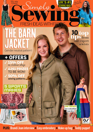Picture for article Simply Sewing Magazine ISSUE 138