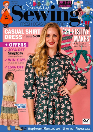 Picture for article Simply Sewing Magazine ISSUE 139
