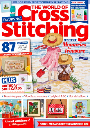 Picture for article The World of Cross Stitching Magazine July 2025