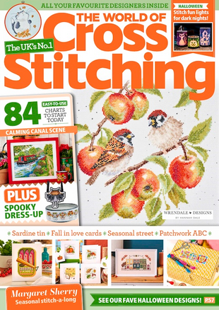 Picture for article The World of Cross Stitching Magazine October 2025