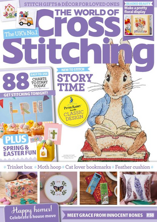 Picture for article The World of Cross Stitching Magazine April 2024 - Issue 344