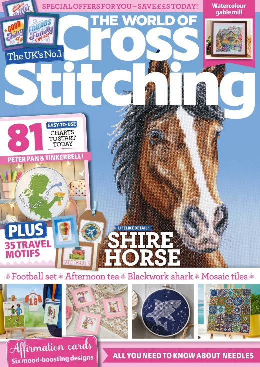 The World of Cross Stitching Magazine July 2023