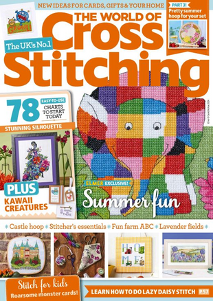Picture for article The World of Cross Stitching Magazine - July 2024