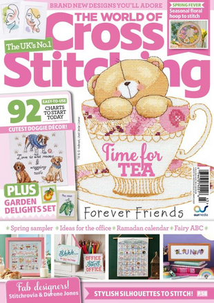 Picture for article The World of Cross Stitching Magazine March 2024 - Issue 343