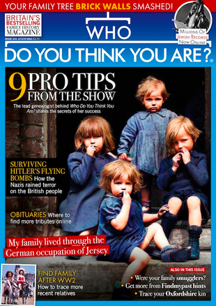 Picture for article Who Do You Think You Are? Magazine August 2025