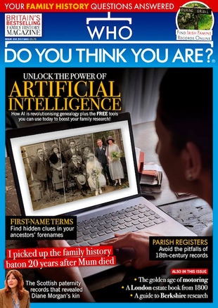 Picture for article Who Do You Think You Are? Magazine July 2025