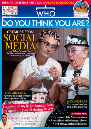 Picture for article Who Do You Think You Are? Magazine June 2025