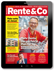 Artikelbild zu Artikel E-Paper Rente & Co 01/2025 